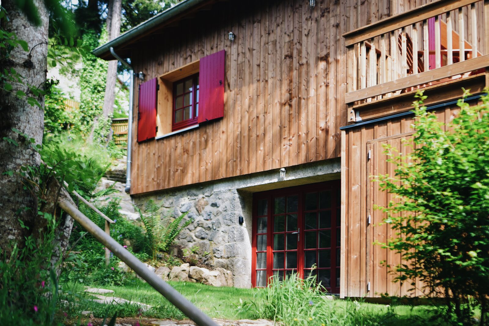 Le Cottage du Lignon, jardin