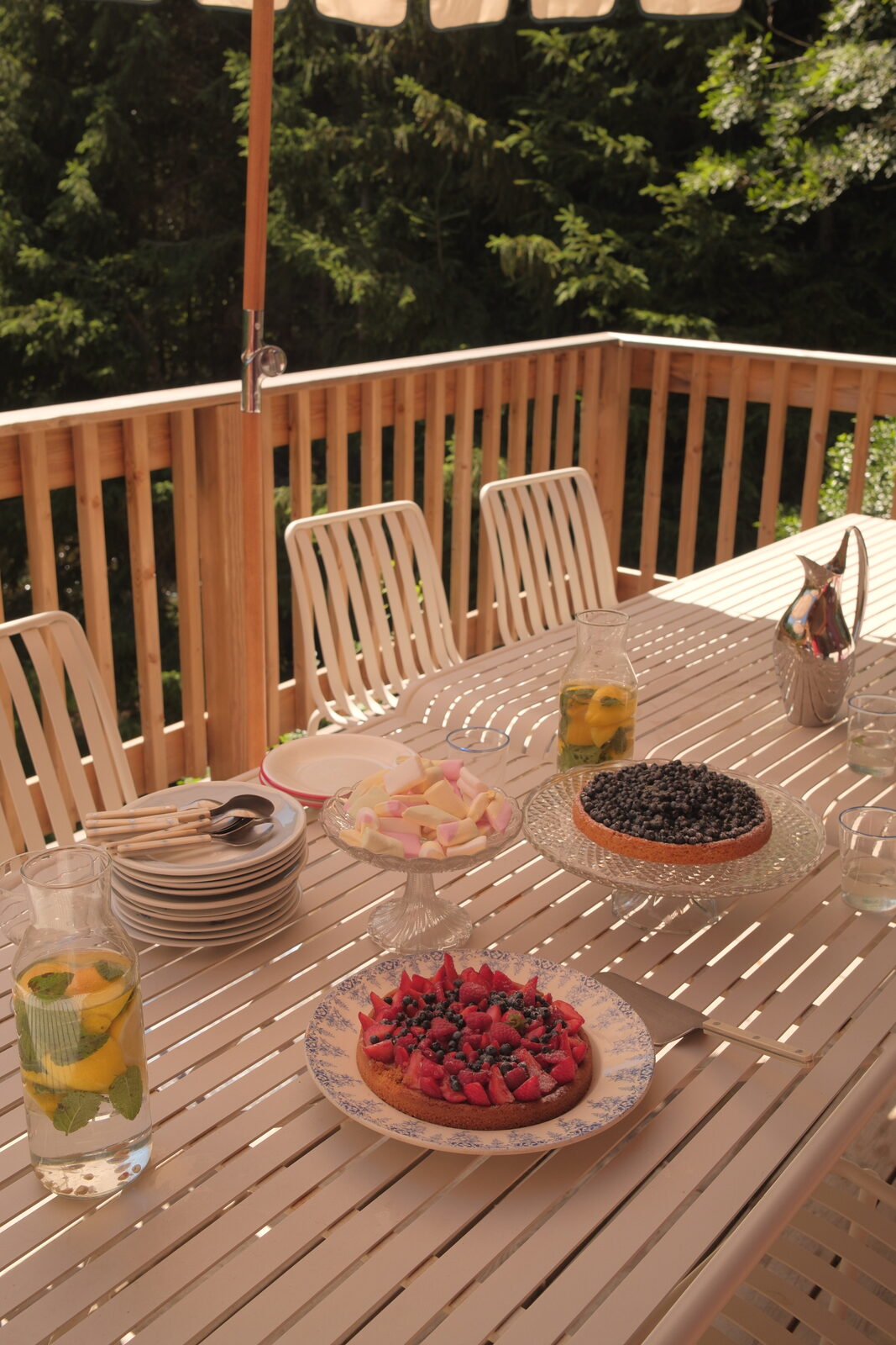 Le Cottage du Lignon, terrasse